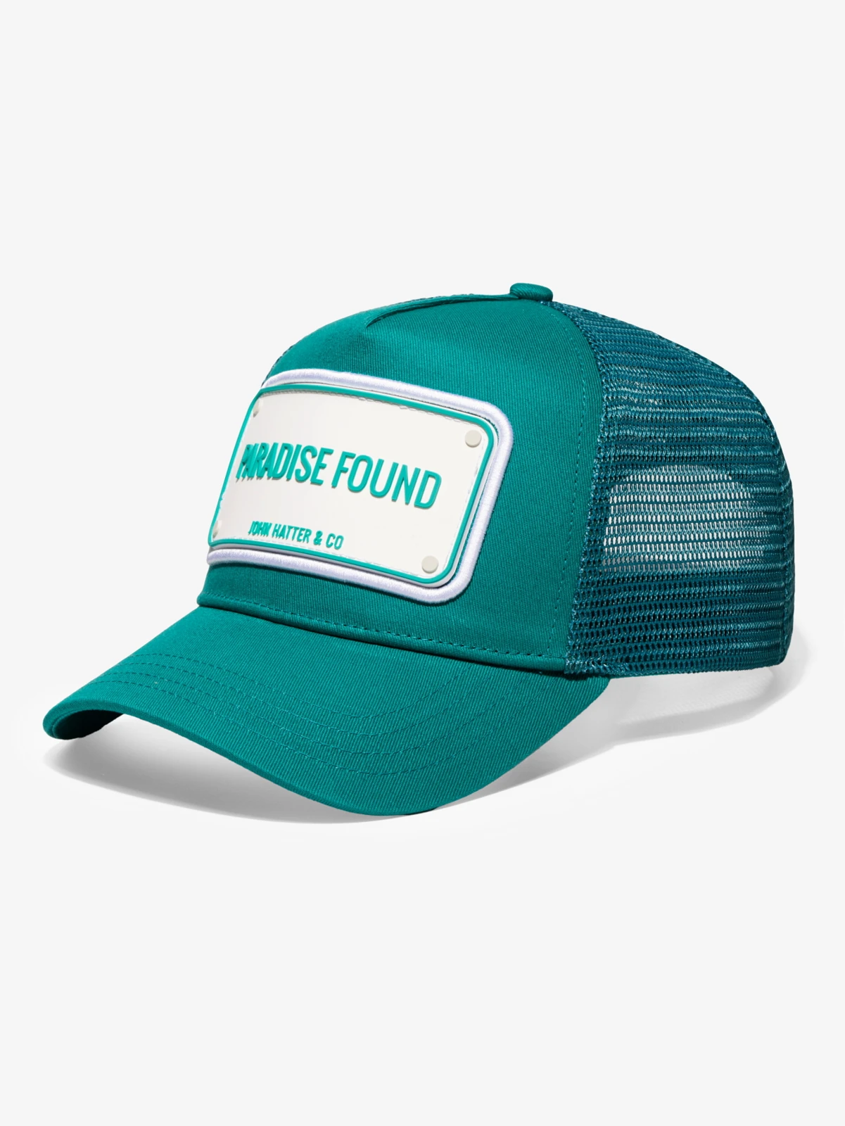 Paradise Found SMU Maldives cap by John Hatter and Co